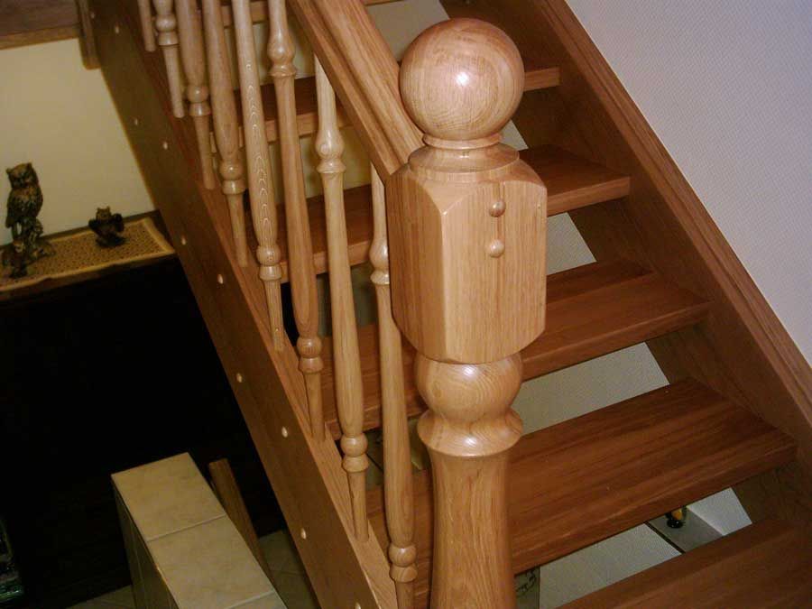 Treppen in Wangen eingestemmt ohne Stoßtritte