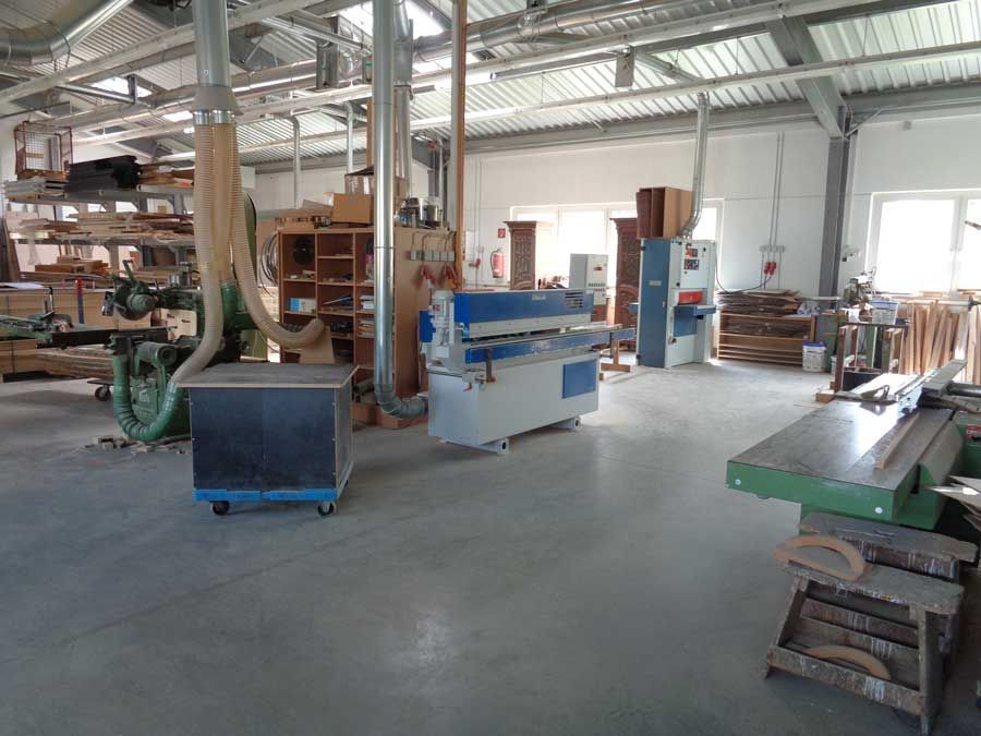 Maschinenraum Schreinerei