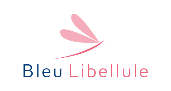 Logo Bleu Libellule