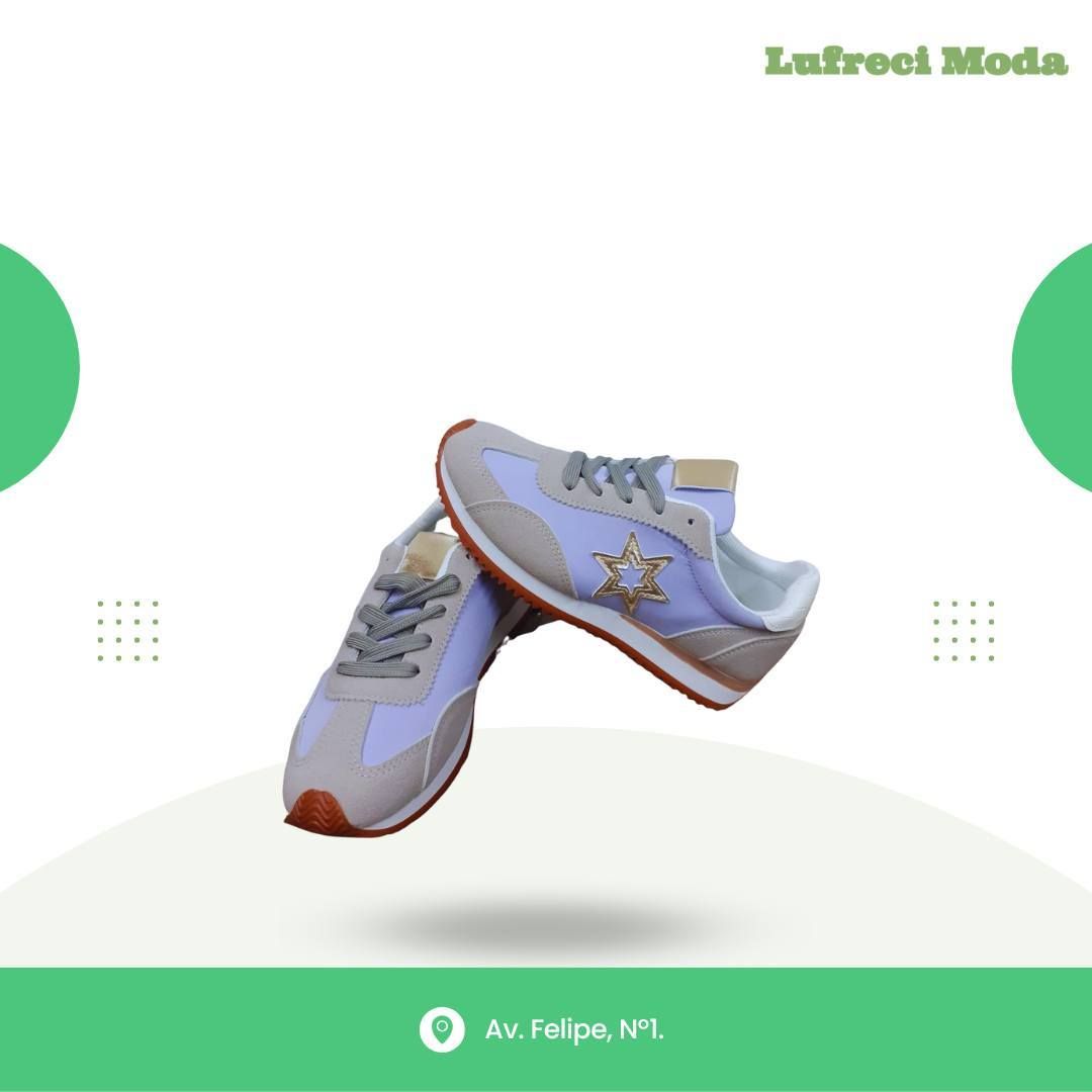 Zapatillas azul claro 