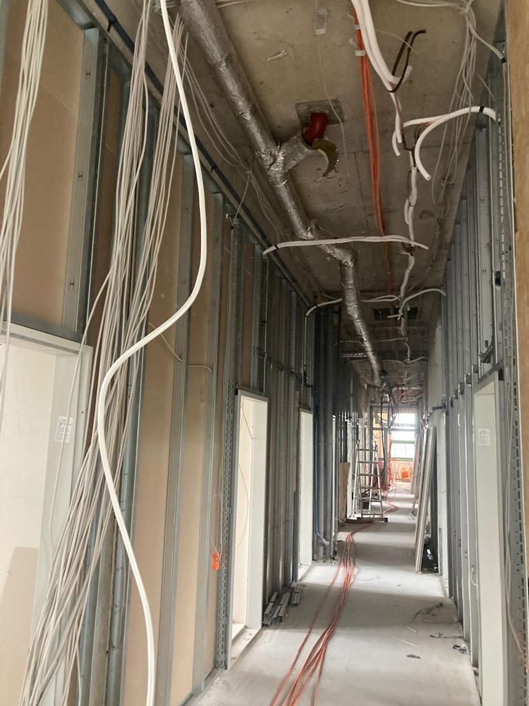 Malerbetrieb Restya Flur Rohbau