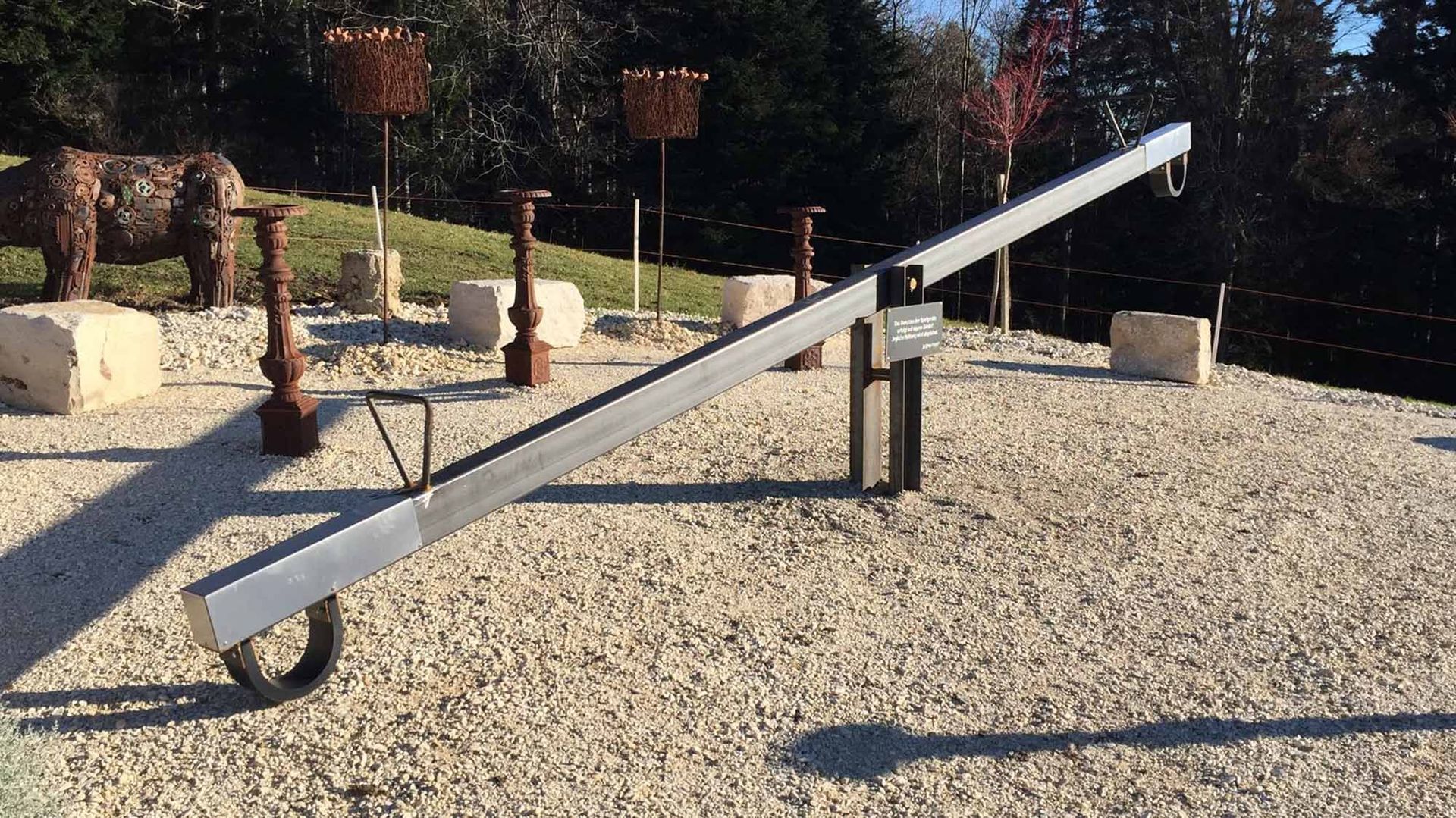 Stahlbau Schaukel - Waagen- und Metallbau Von Arx - Egerkingen