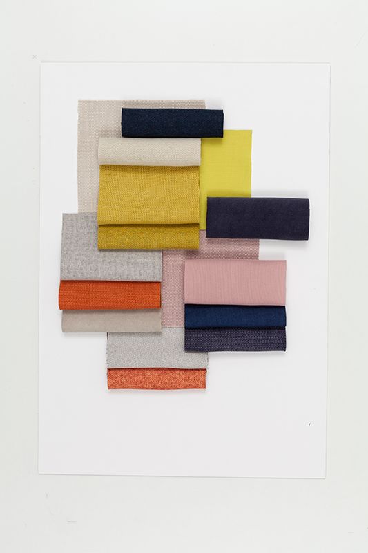 Akustische Gestaltung - 
Raumakustik 
Stoff von rechts:
Ocean Drive JA2015-092, JA2015-091 und JA2015-095
Brit Philipp Wohnkultur