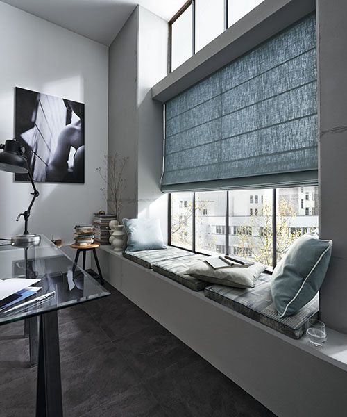 Faltrollo mit Querstäben