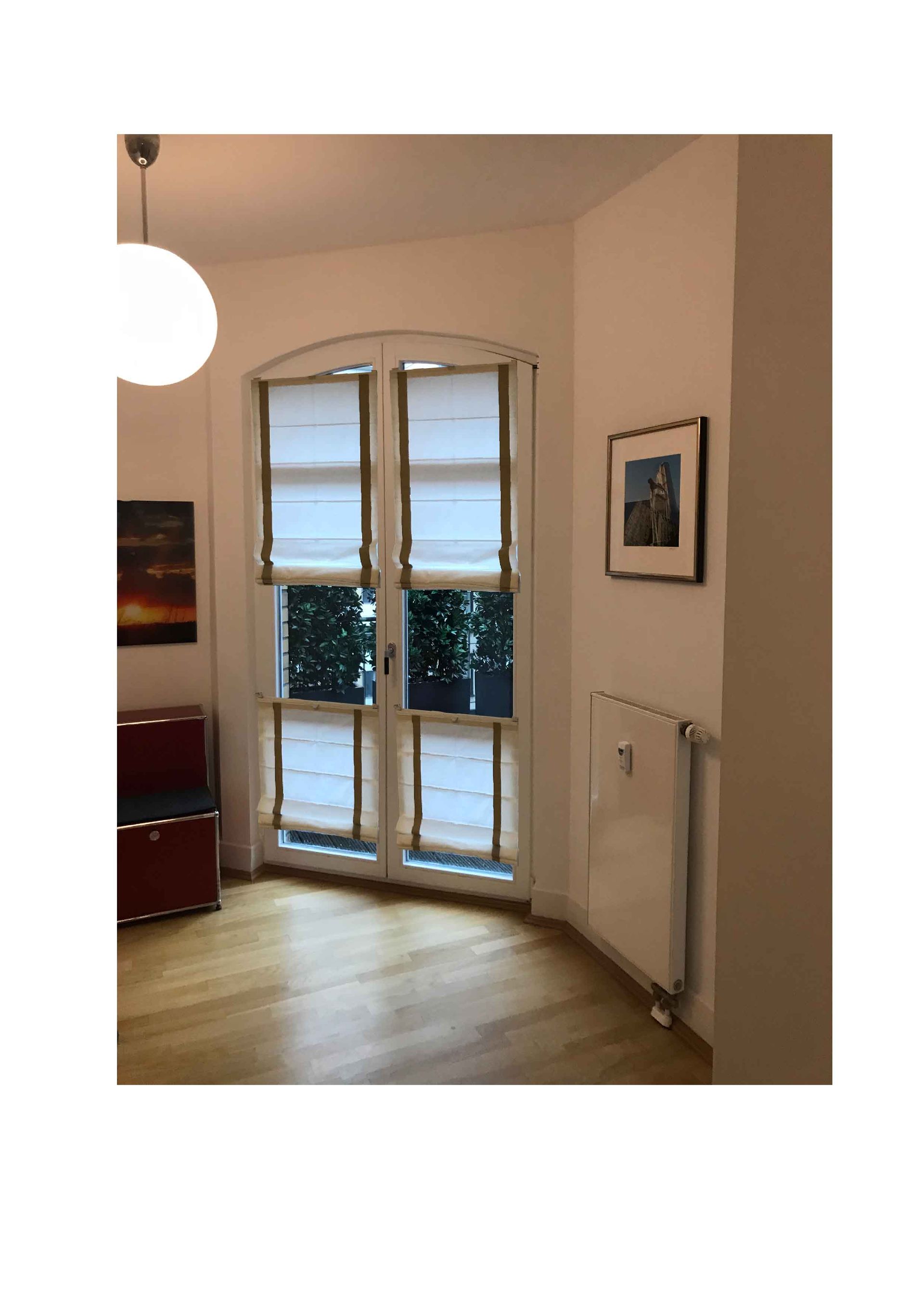 Faltrollo Funktion wie Plissee
in beide Richtungen zu öffnen