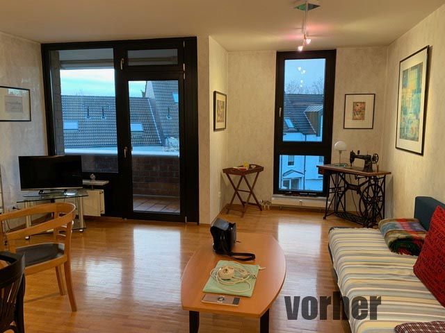 Wohnen-Arbeiten-Relaxen in einem Raum