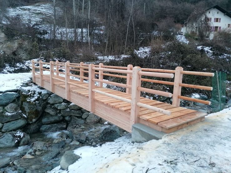 Pont en bois - construction en bois