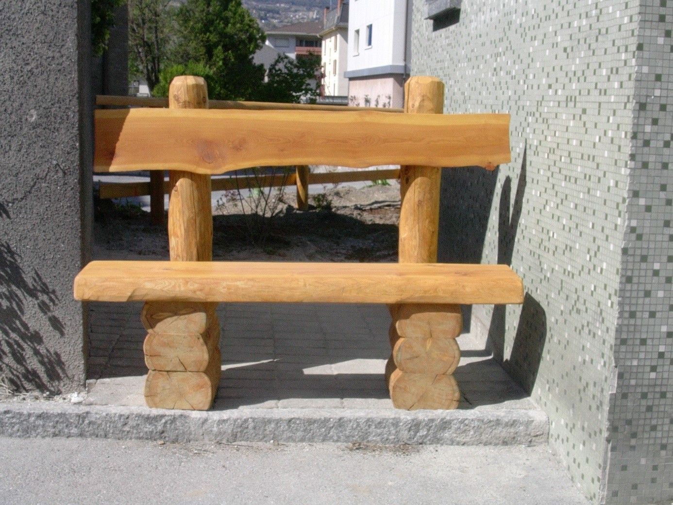 Banc en bois