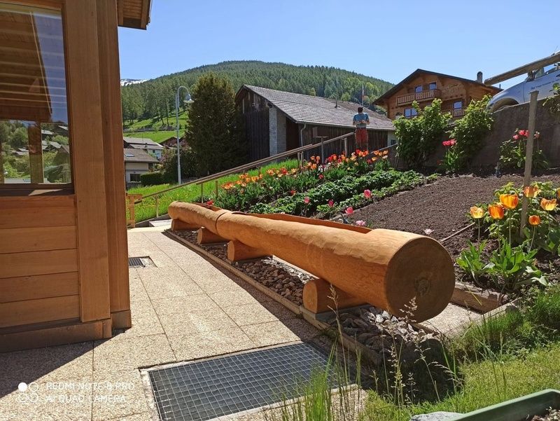 Bacs à fleurs en bois