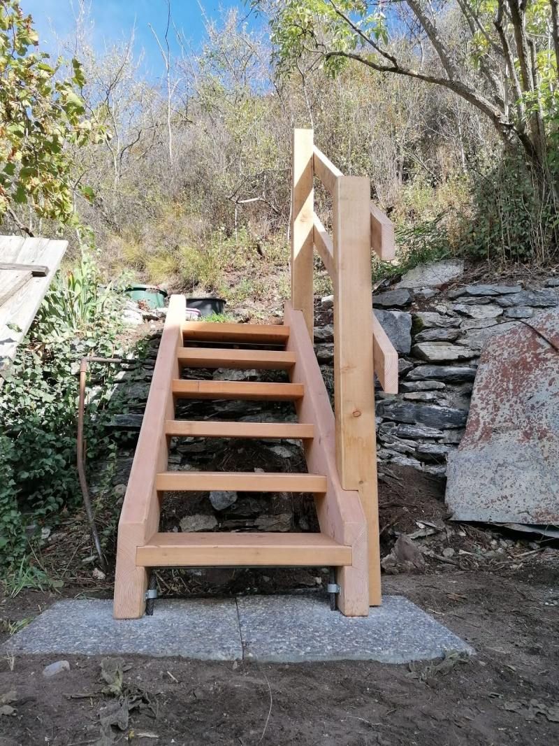 Escalier en bois - construction