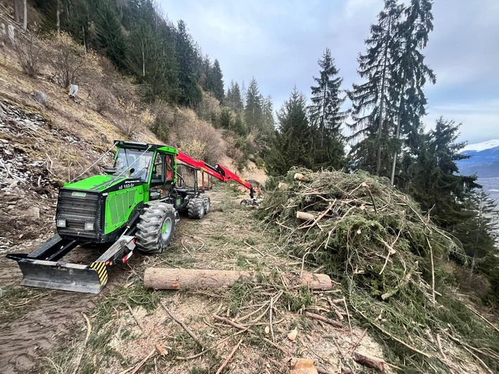 Travaux forestiers pour commune