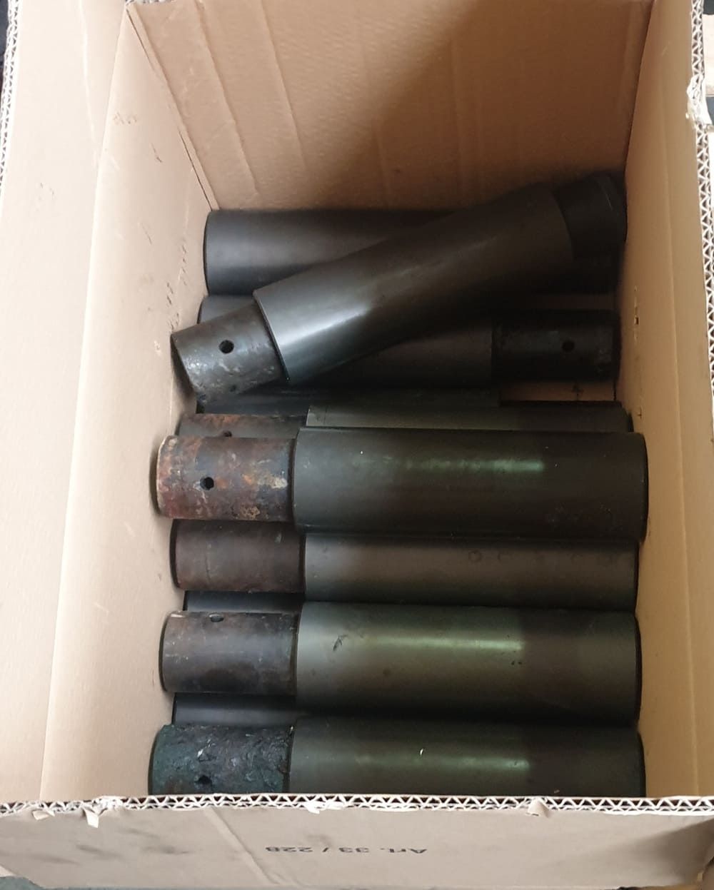 Cylindres pour impression dans un carton