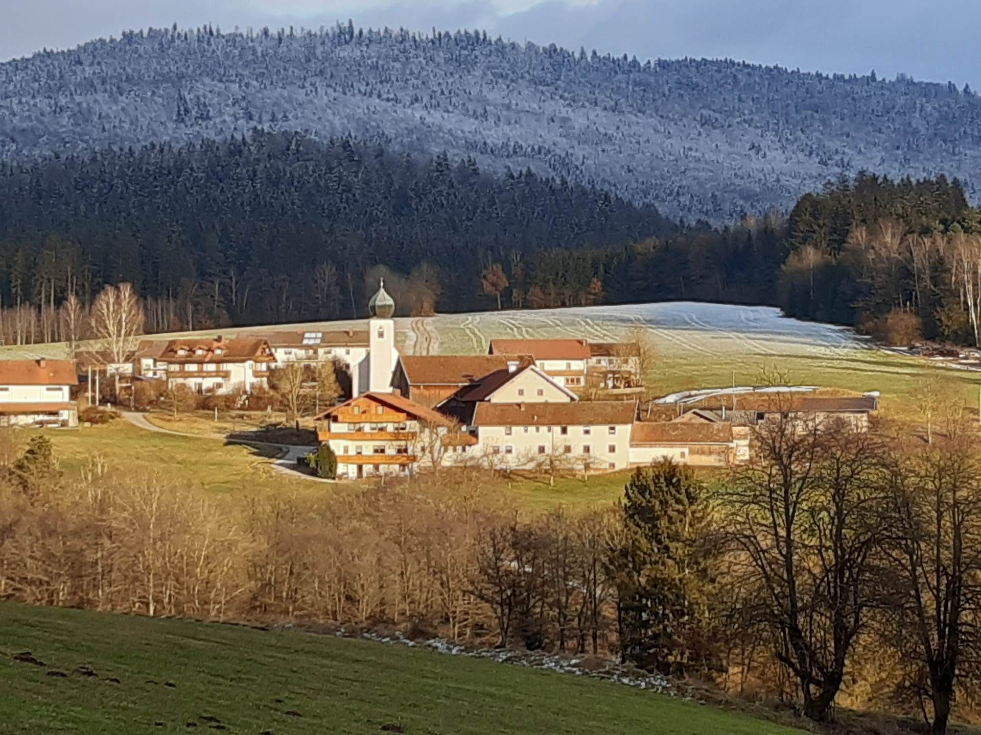 Weitansicht des Landgasthofes Muhr