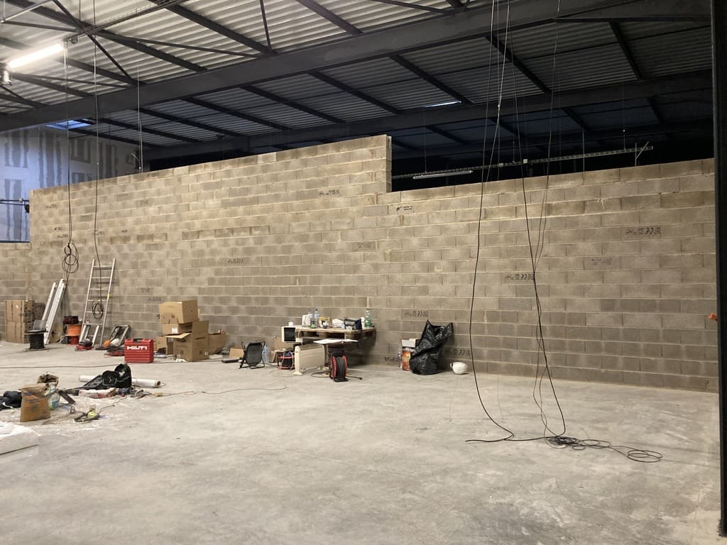 CONSTRUCTION DE MUR CHEZ NEOQUEST