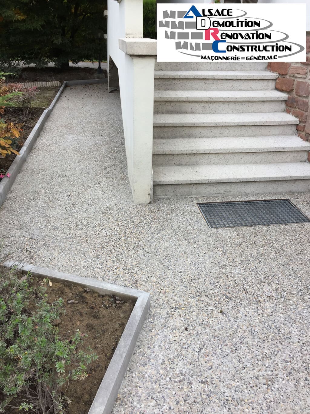 Chemin beton desactive Strasbourg