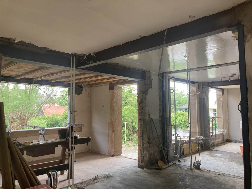 DÉMOLITION DE MURS PORTEURS À LA MUSAU