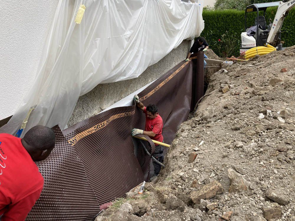 ÉTANCHÉITÉ ENTERRÉE DRAINAGE