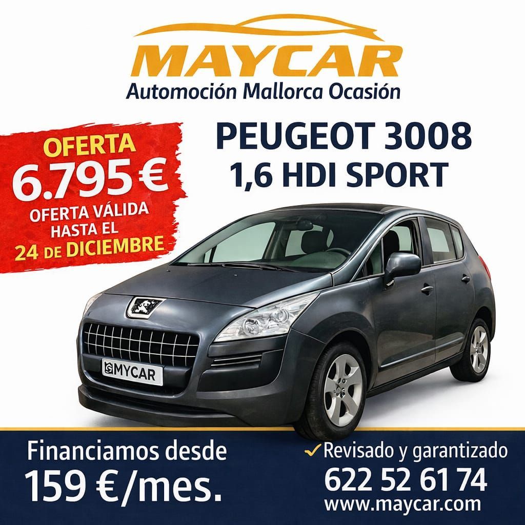 PEUGEOT 3008 Premium 1.6 HDI 110 FAP