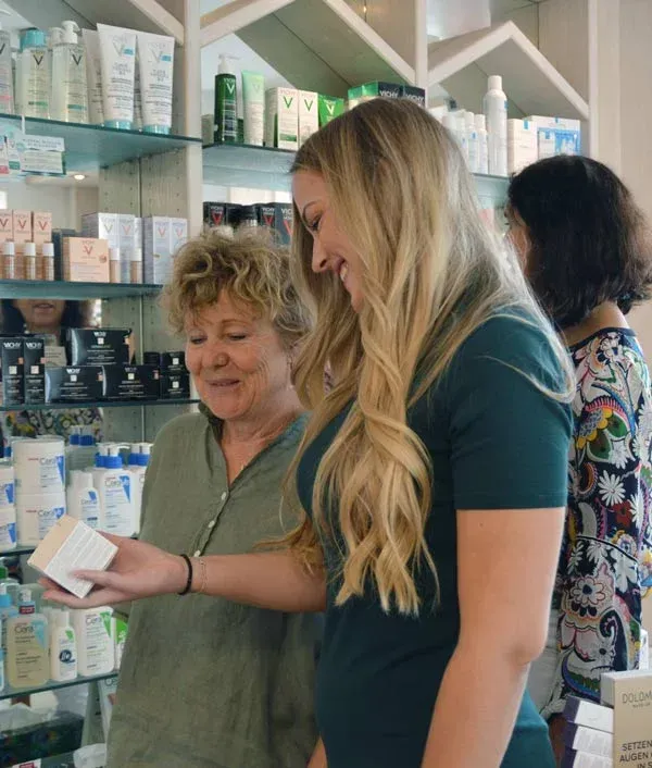 Beratung in einer Apotheke