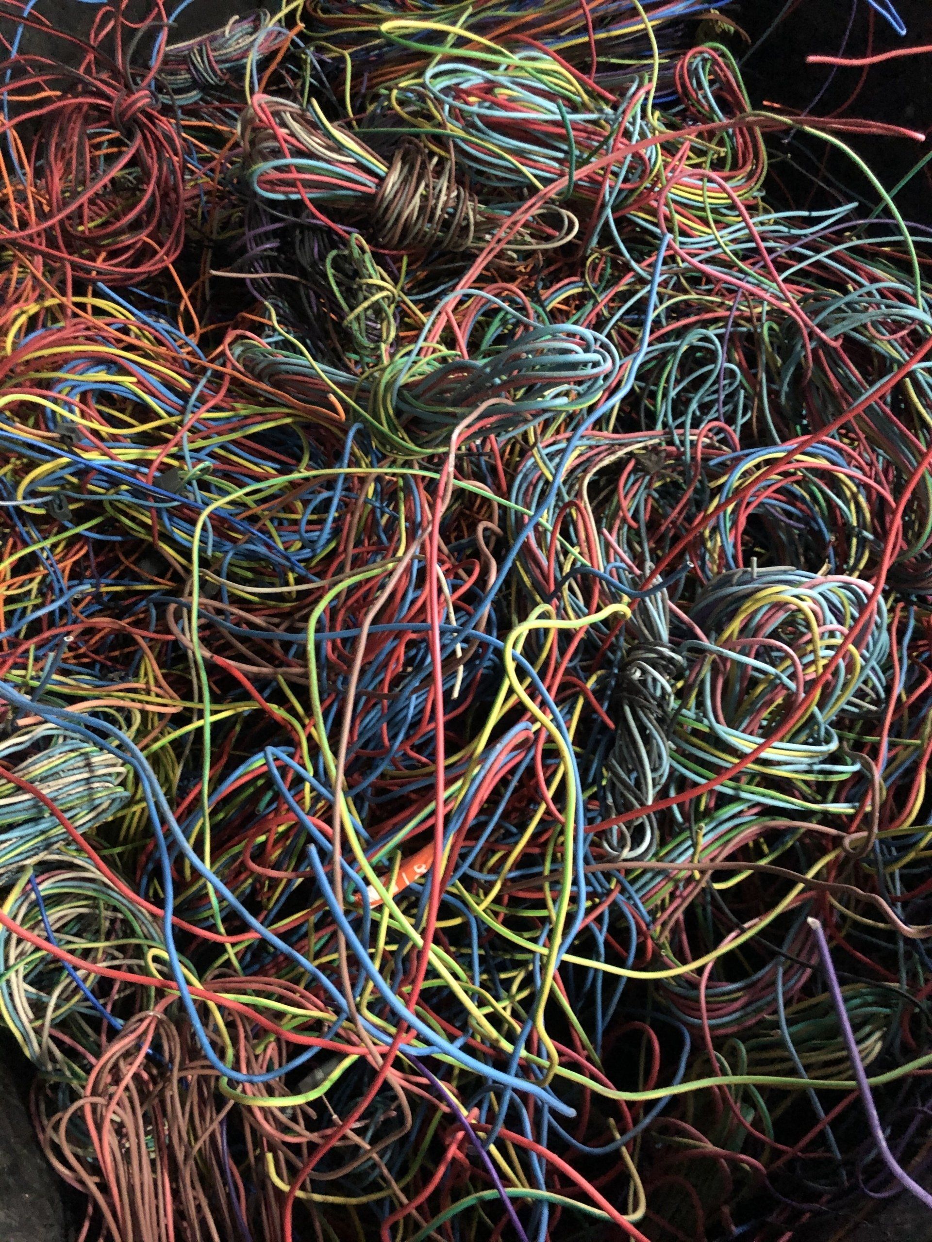 Collecte de déchets en métal