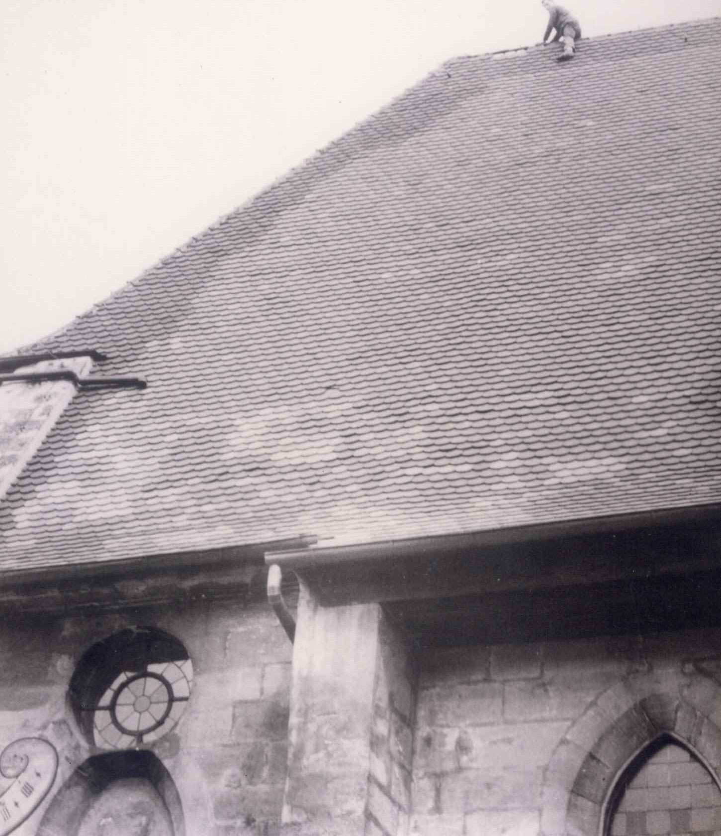Kirchturm aus 1968