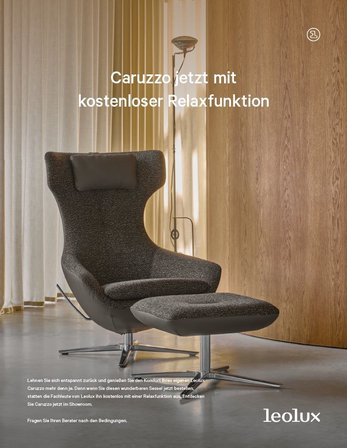 leolux Aktion - Caruzzo mit kostenloser Relaxfunktion leolux Aktion - Caruzzo mit kostenloser Relaxfunktion
