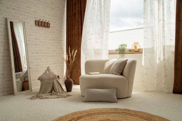 Wohnraum hochwertige Wohnstoffe 