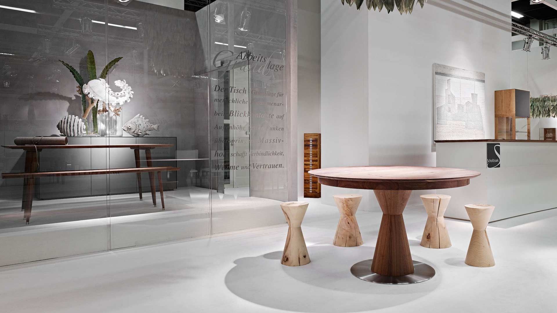 zwei verschiedene Essgruppen von Scholtissek