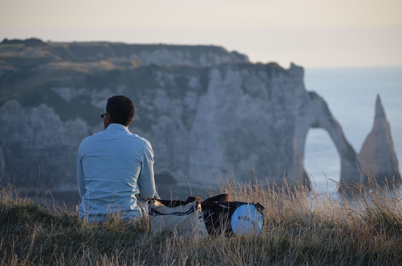 Falaises d'Etretat / Hotel Angleterre Etretat