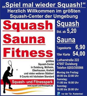 Squash & Fitnesspark Duisburg | Duisburg