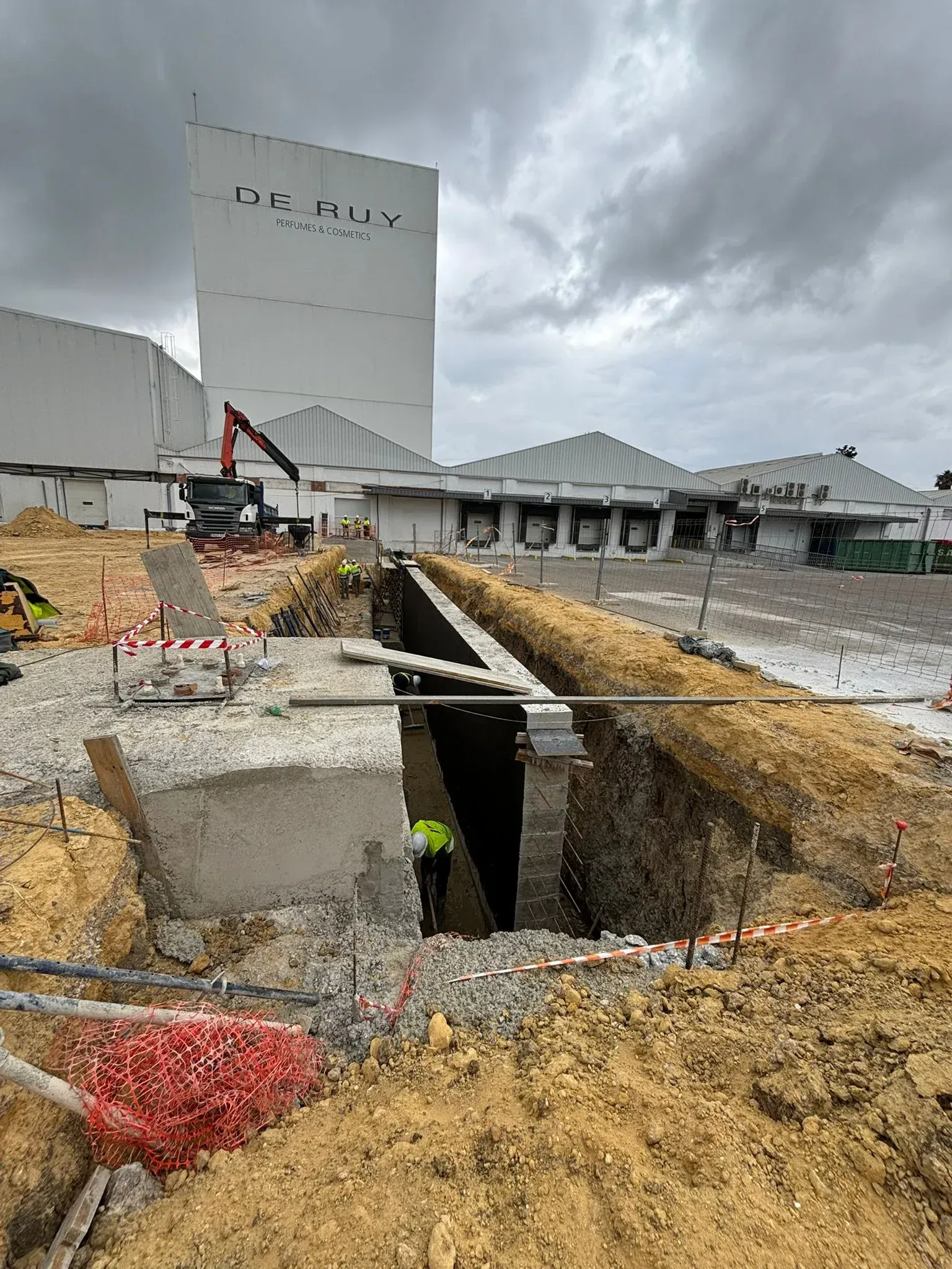 muros de contención en Sevilla