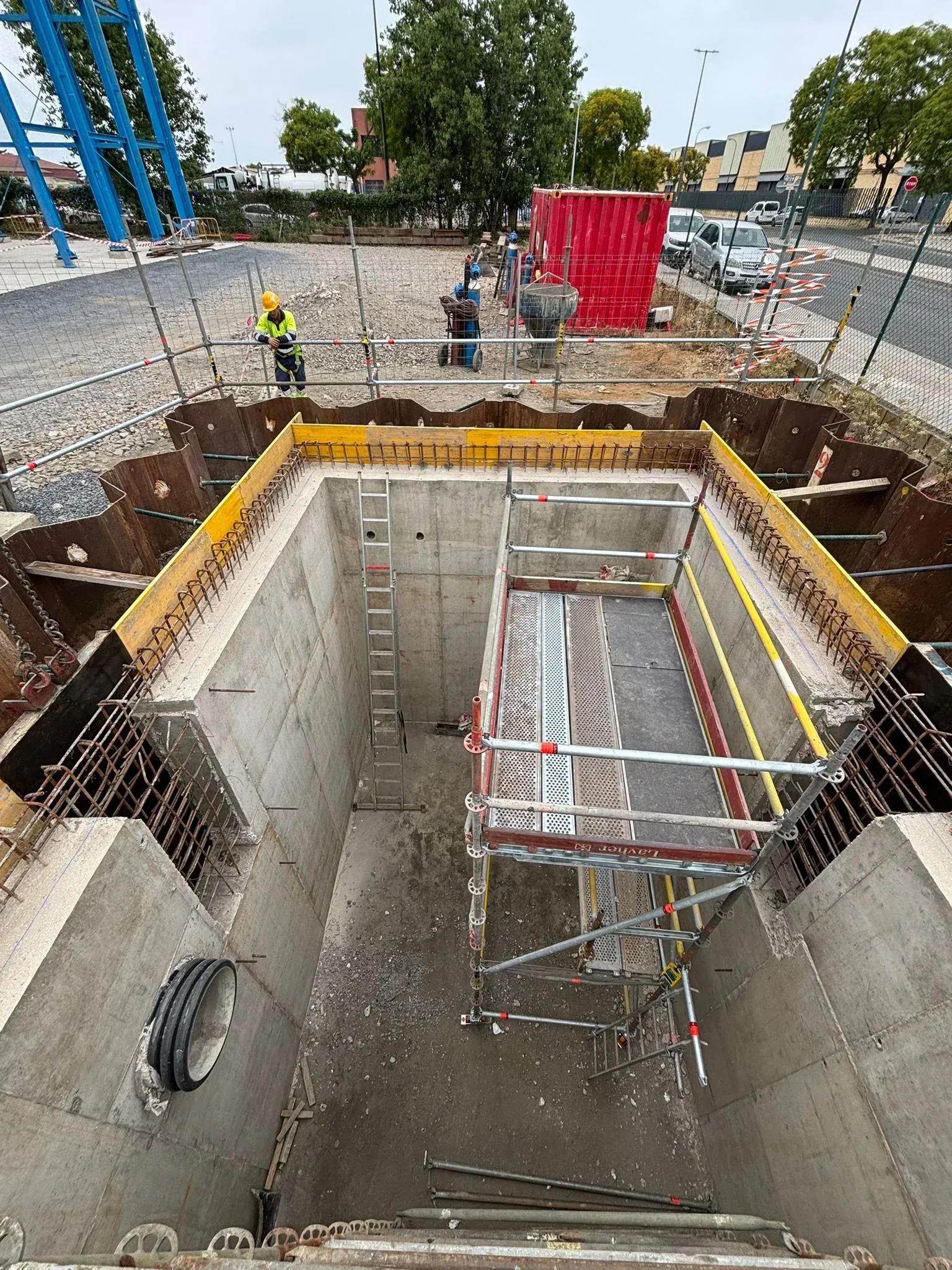 muros de contención en Sevilla