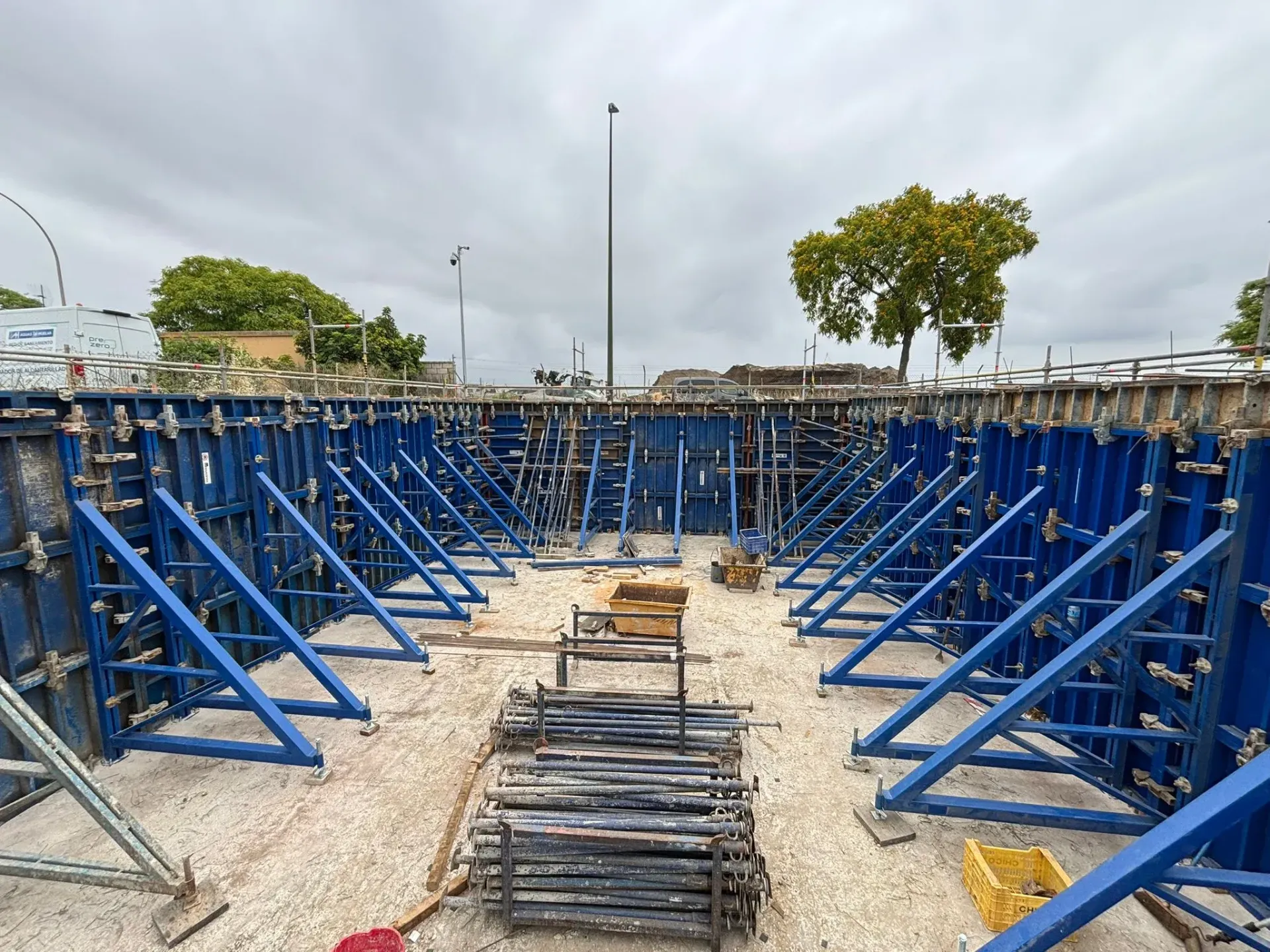 muros de contención en Sevilla