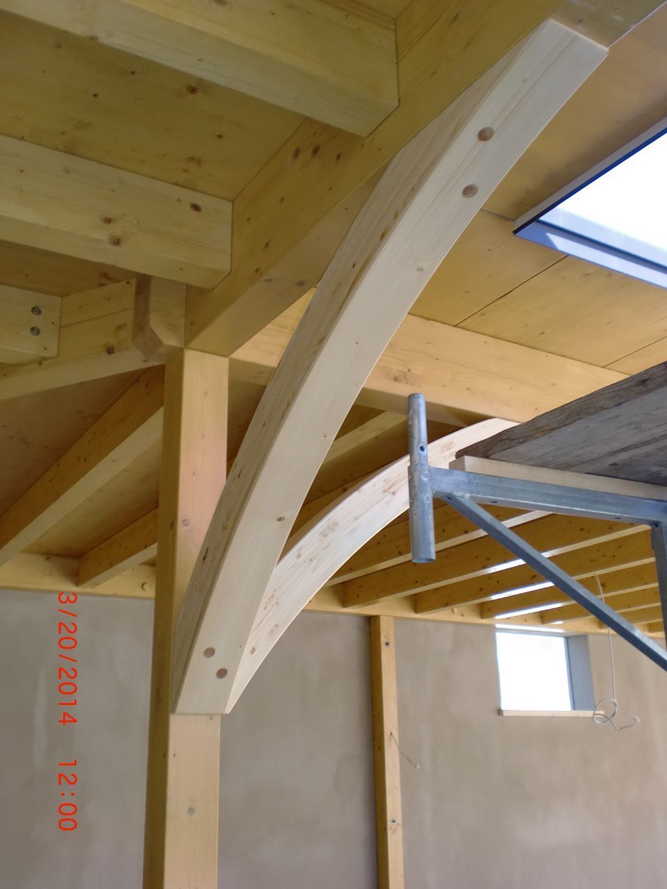 Holzbau für Carport