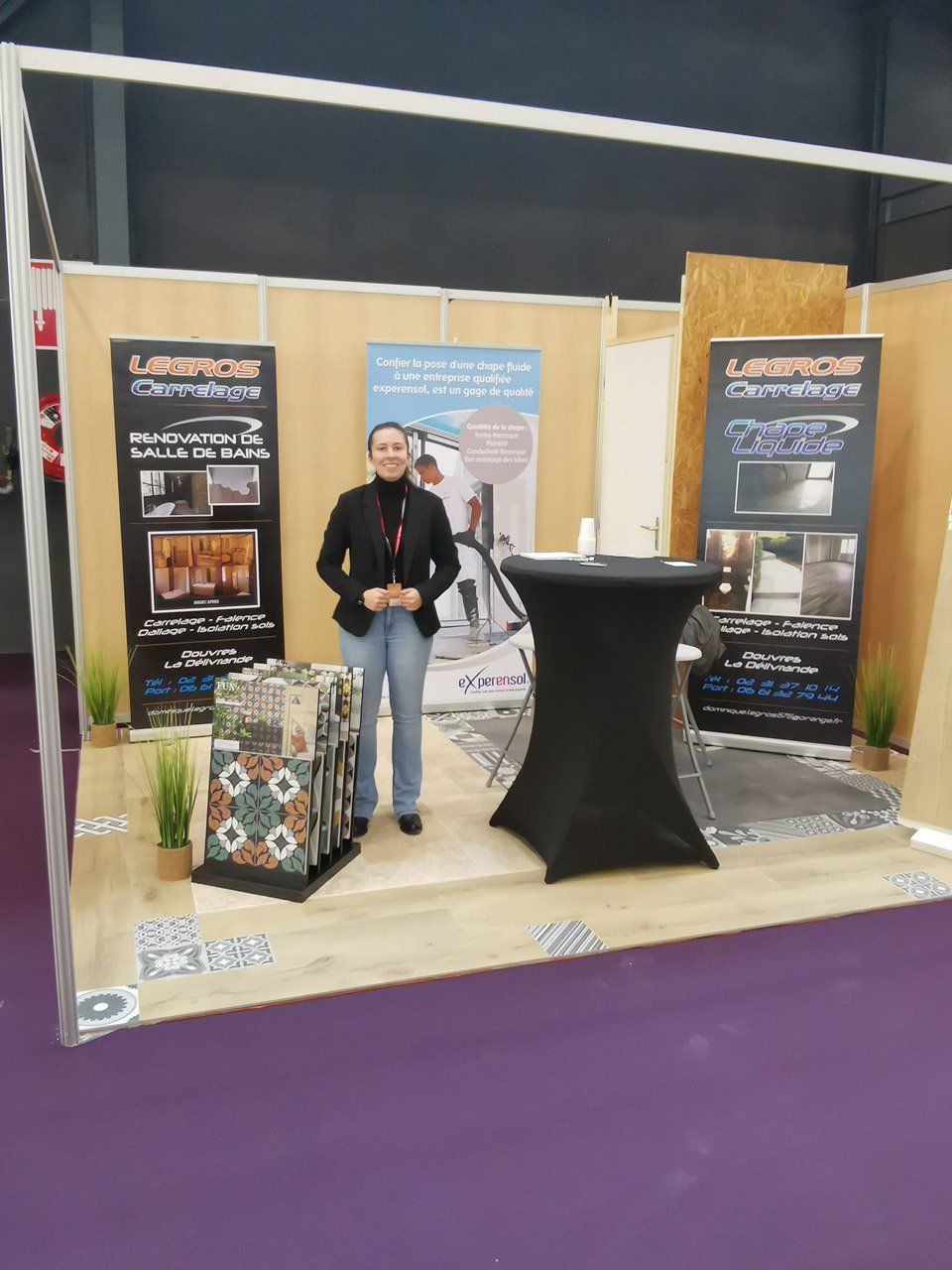 Emplacement au salon de l'habitat à Caen