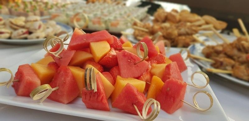 fruits en brochette