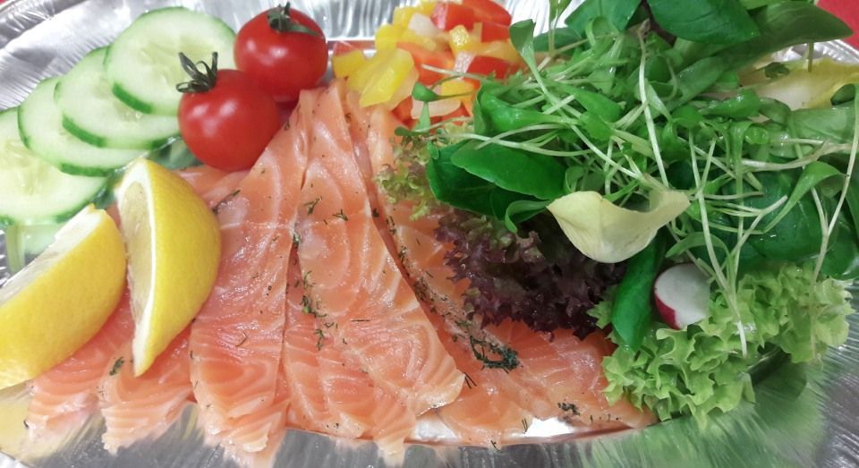 Saumon mariné Maison