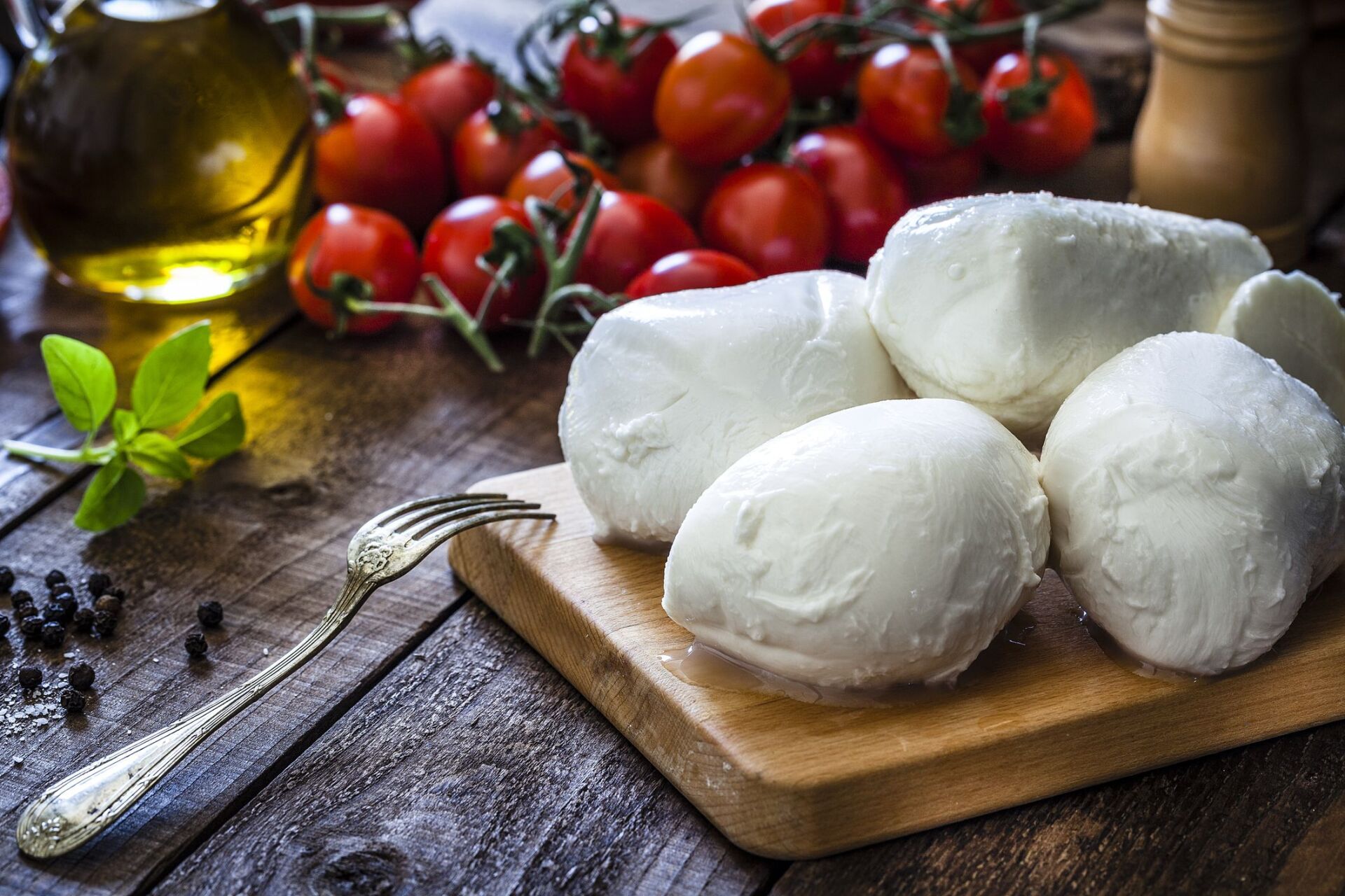 El origen de la mozzarella