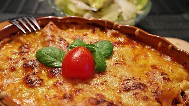 Rica comida italiana tradicional