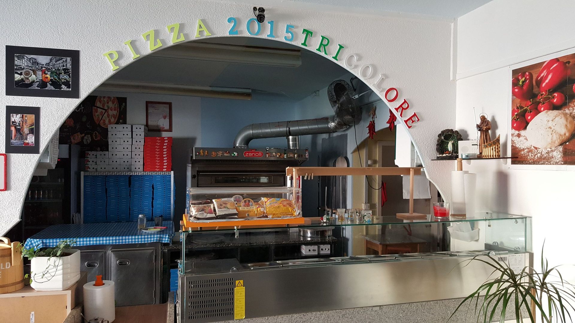 Gäste-Pizzakurier Tricolore da Francesco