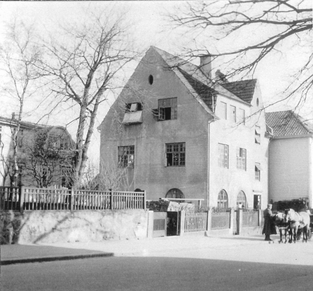 The house in its early years