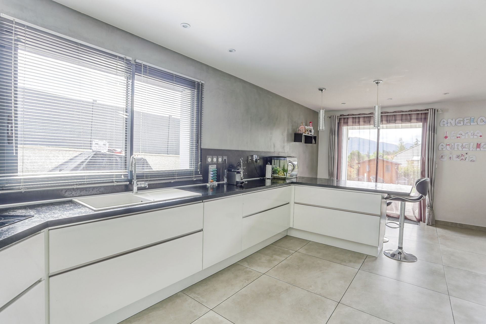 Cuisine intégrale en L