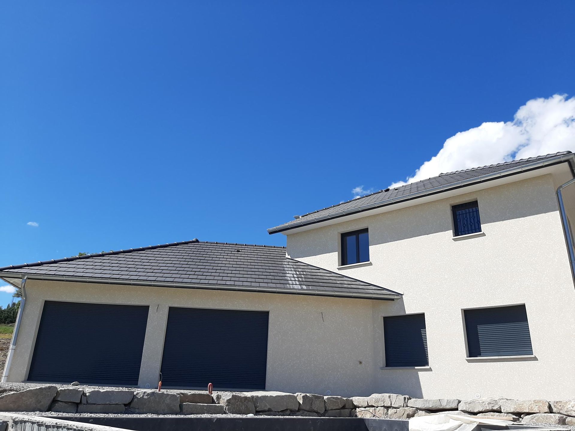 Maison avec motorisation de volets