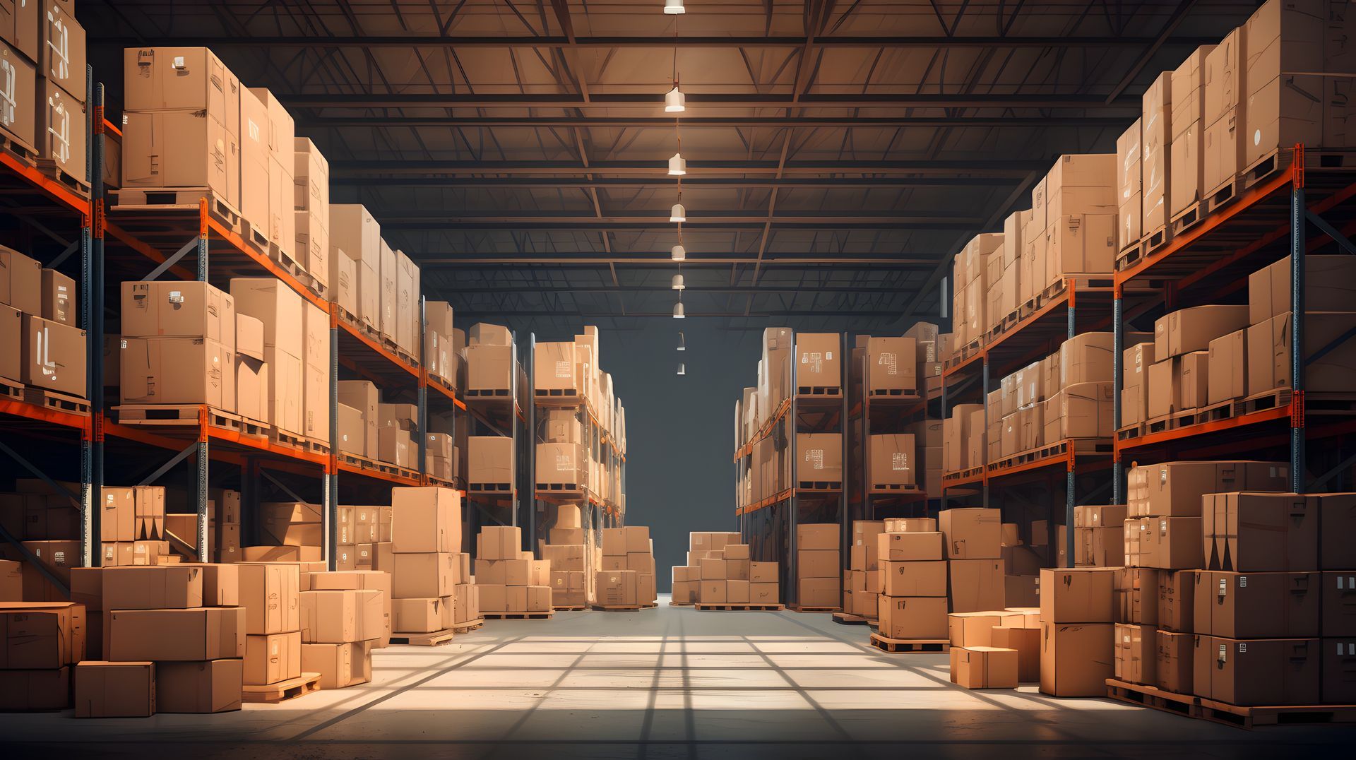 Photo d'un box pour stocker vos cartons