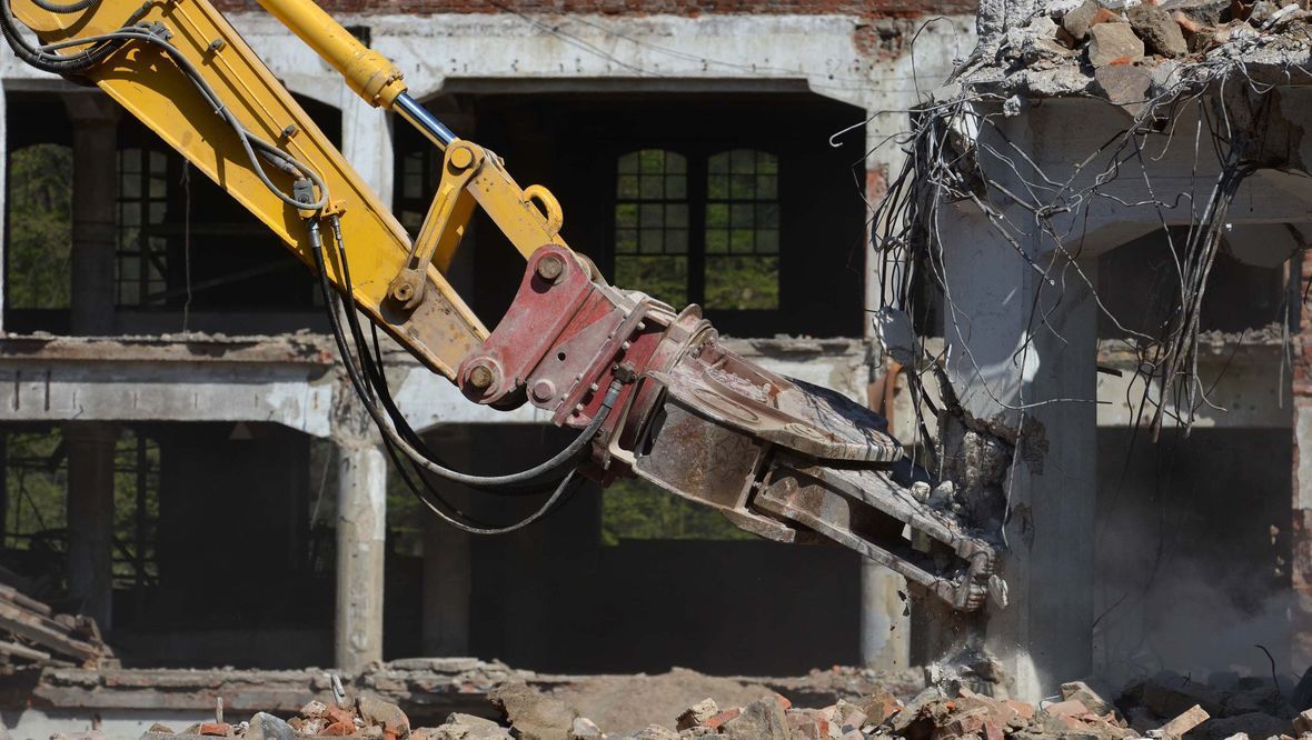 Rückbau | Dienstleistungs-Service B. Kneubühler | Bauleitung, Umbau, Bauprojekte, Auskernung, Gartenbau | Kanton Zug