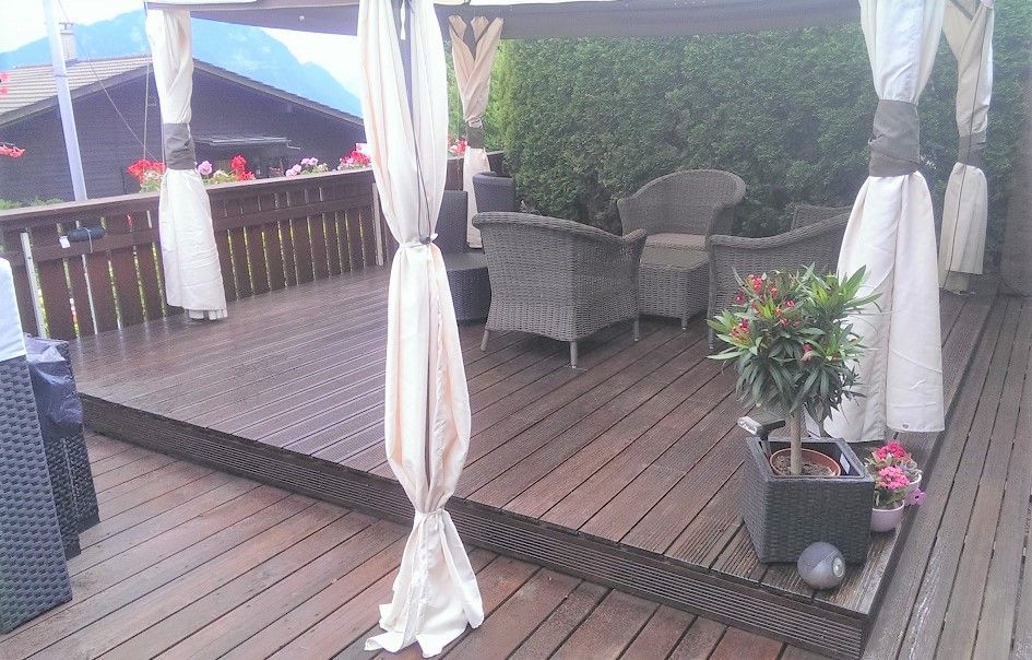 Sitzplatz | Dienstleistungs-Service B. Kneubühler | Bauleitung, Umbau, Bauprojekte, Auskernung, Gartenbau | Kanton Zug