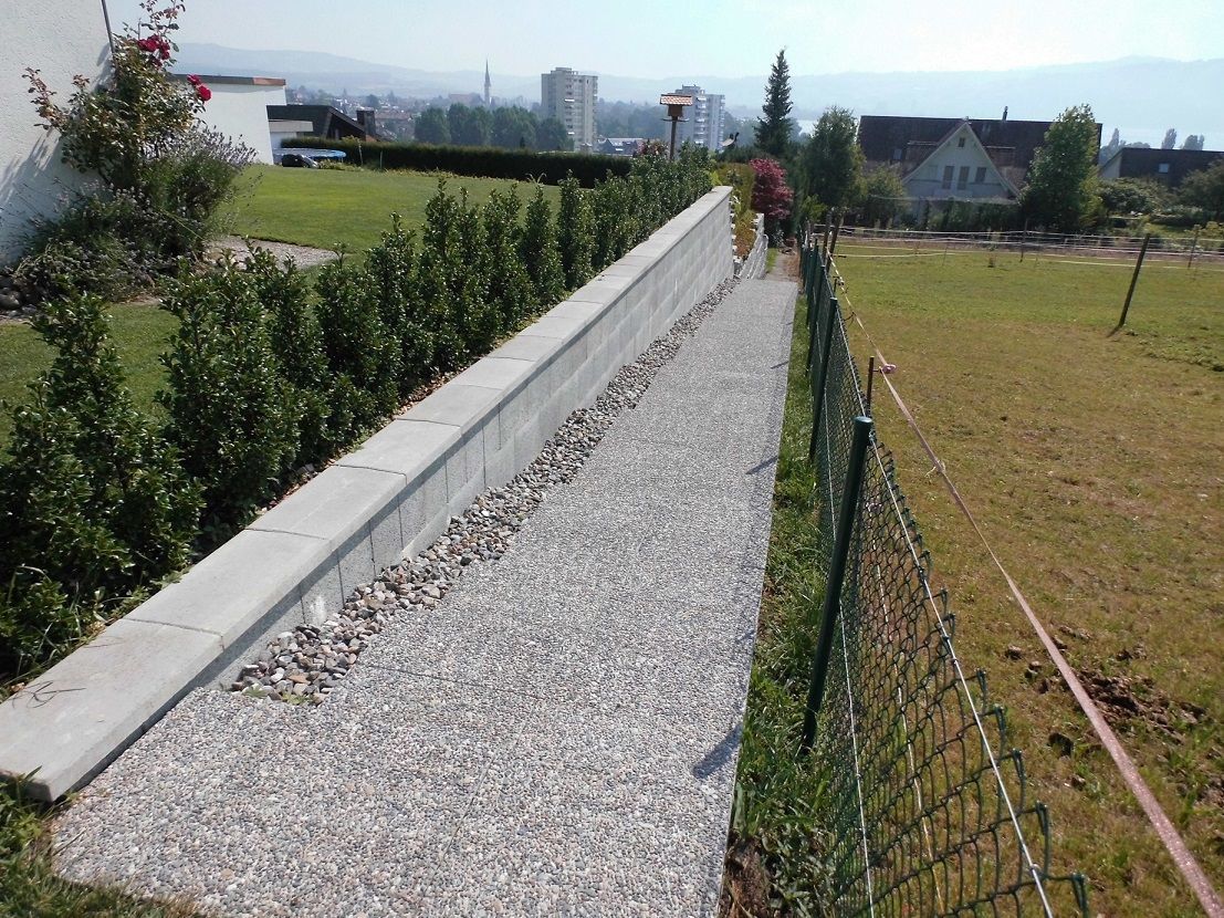 Gestaltung Garten | Dienstleistungs-Service B. Kneubühler | Bauleitung, Umbau, Bauprojekte, Auskernung, Gartenbau | Kanton Zug