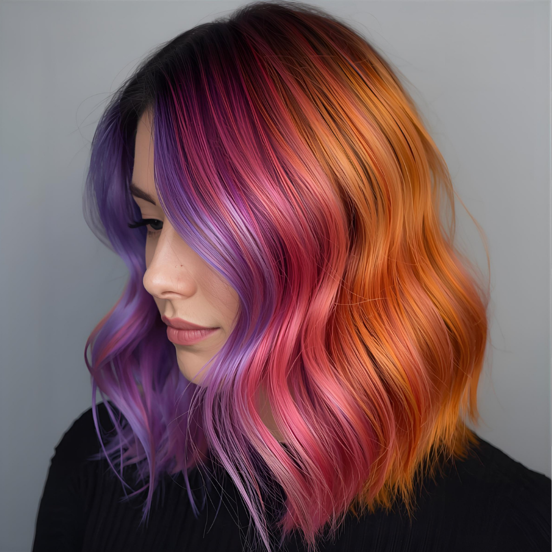 Peinado bob rubio, texto