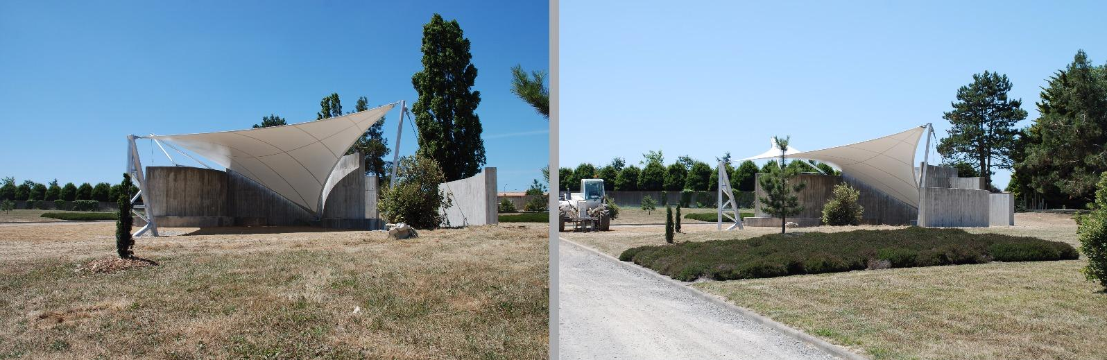 Aménagement au cimetière de Saint-Hilaire de Riez