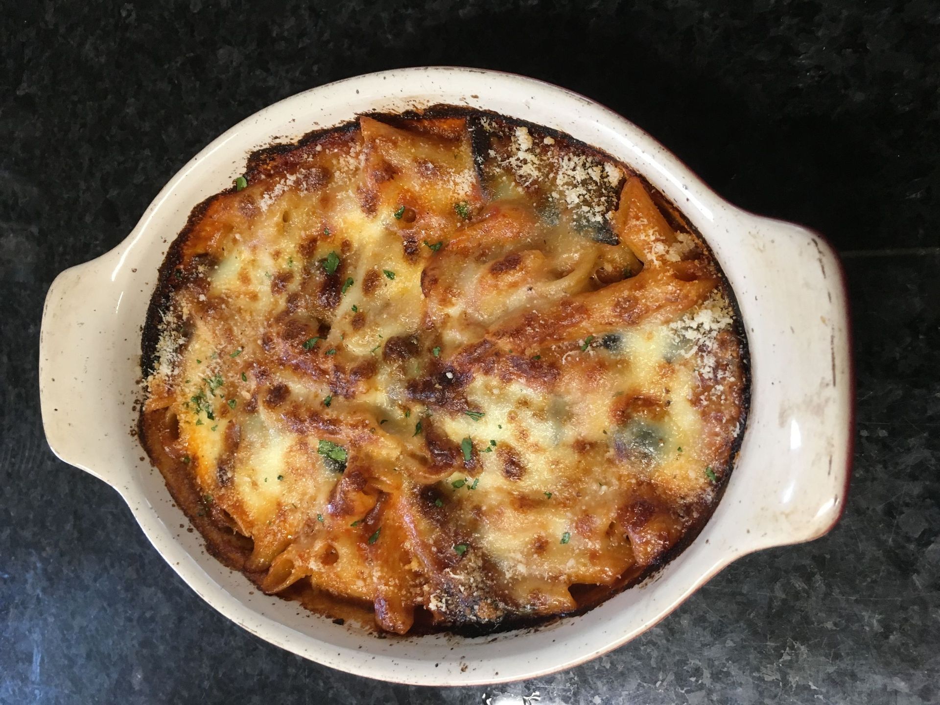 Penne à la sicilienne - Le Point du Jour à Genève